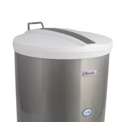 سطل زباله استیل 15 ليتر سركوله Circule