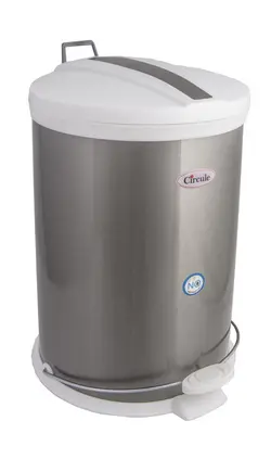 سطل زباله استیل 15 ليتر سركوله Circule
