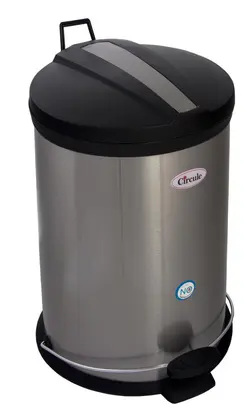 سطل زباله استیل 15 ليتر سركوله Circule