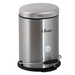 سطل 3 لیتری تمام استیل سرکوله (آرام بند)