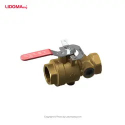 شیر تست و تخلیه آتش نشانی برند فلوکام Flowcom Test &amp; Drain Valve