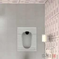 توالت ایرانی گلسار مدل نیلوفر 18 - فروشگاه خیابان بنی‌هاشم