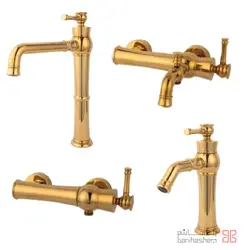 شیر آلات راسان مدل الیزه طلایی