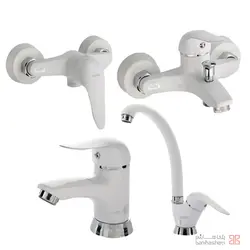 شیرآلات پادرا مدل آلفا سفید کروم