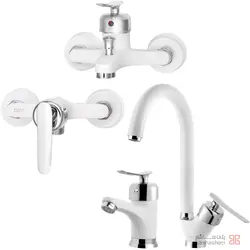 شیرآلات پادرا مدل بتا سفید کروم