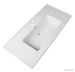 روشویی روکابینتی مروارید مدل سانتا 100 مشکی