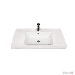 روشویی روکابینتی مروارید مدل ویستا 70 مشکی