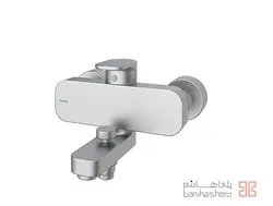 شیر دوش شودر مدل تاین کروم مات