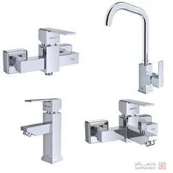 شیرآلات شودر مدل شارپ کروم