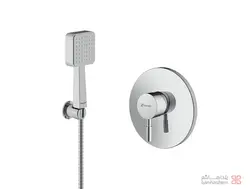 متعلقات شیر حمام توکار شودر مدل مارینو تیپ 2 ABS کروم