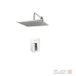 شیر حمام توکار کسری مدل دامون تیپ 1 کروم