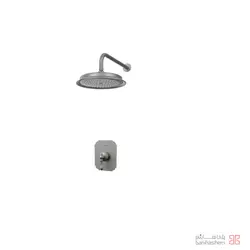 شیر حمام توکار کسری مدل ناپل تیپ 1 کروم مات