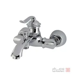 شیر حمام کسری مدل دانوب کروم