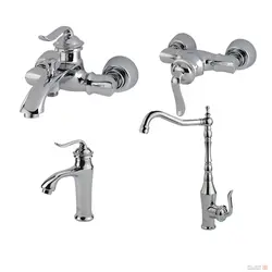 شیرآلات کسری مدل دانوب کروم