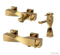 شیرآلات کسری مدل فیلادلفیا طلایی