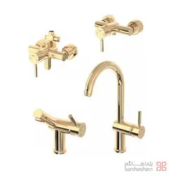 شیرآلات کلار مدل آبشار طلایی