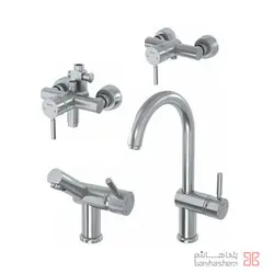 شیرآلات کلار مدل آبشار کروم مات