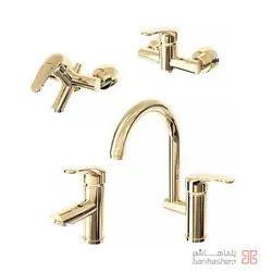 شیرآلات کلار مدل آریا طلایی