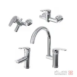 شیرآلات کلار مدل آریا کروم