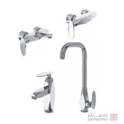 شیرآلات کلار مدل برلیان کروم