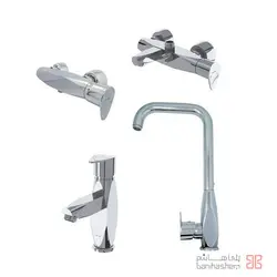 شیرآلات کلار مدل برلیان قطره کروم
