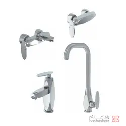 شیرآلات کلار مدل برلیان کروم مات