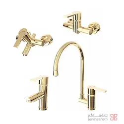 شیرآلات کلار مدل نیو آریا طلایی