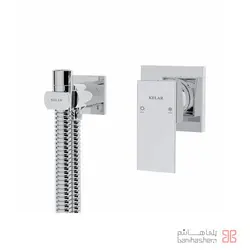 ملزومات توالت توکار لاکچری کلار مدل فلت کروم