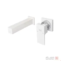 ملزومات روشویی توکار لاکچری کلار مدل فلت سفید