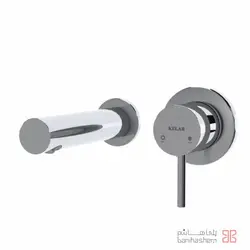 ملزومات روشویی توکار لاکچری کلار مدل فلور کروم