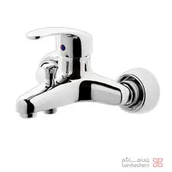 شیر حمام البرز روز مدل صدف کروم