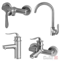 شیرآلات البرز روز مدل پروشات کروم مات