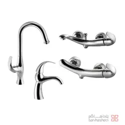 شیرآلات البرز روز مدل تورینو کروم