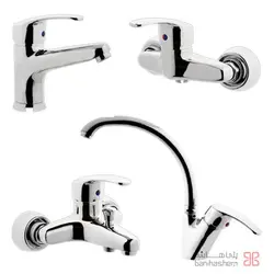 شیرآلات البرز روز مدل صدف کروم