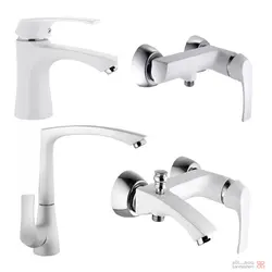 شیرآلات البرز روز مدل یونیک سفید