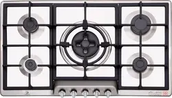 اجاق گاز پنج شعله پرنیان استیل کد ۵۱۱۲