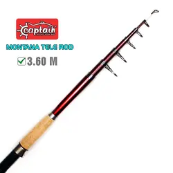 چوب ماهیگیری CAPTAIN MONTANA | فروشگاه لوازم ماهیگیری آنزوپلاس