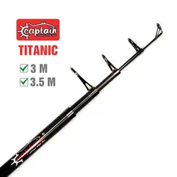 چوب ماهیگیری CAPTAIN TITANIC | فروشگاه لوازم ماهیگیری آنزوپلاس