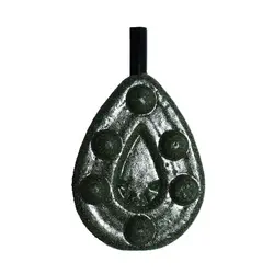 وزنه سربی سبز استتاری 50 گرم مدل (Pear Grip Inline) | فروشگاه لوازم ماهیگیری آنزوپلاس