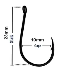 قلاب کپوری ساسامی (SASAME) سایز 1 (4 عمومی ) | فروشگاه لوازم ماهیگیری آنزوپلاس