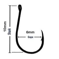 قلاب ساسامی کپوری (SASAME) سایز 8 (10 عمومی ) | فروشگاه لوازم ماهیگیری آنزوپلاس