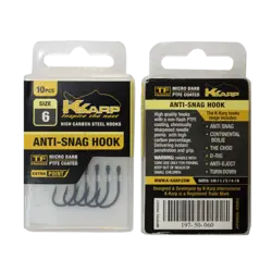 قلاب ریسه CHOD و D کپوری کی کارپ (KKARP) سایز 6 | فروشگاه لوازم ماهیگیری آنزوپلاس