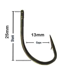 قلاب کپوری هایابوسا ژاپن (Hayabusa) سایز 1 | فروشگاه لوازم ماهیگیری آنزوپلاس