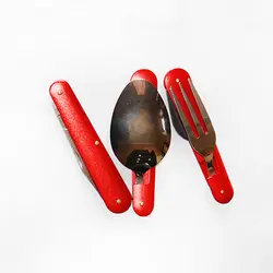 ست قاشق، چنگال و چاقوی سفری | فروشگاه لوازم ماهیگیری آنزوپلاس