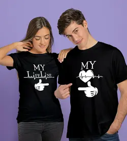 تیشرت ست ضربان قلب من (My Life Line)