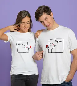 تیشرت ست My Love