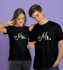تیشرت ست Mr و Mrs