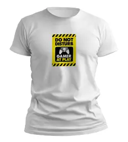 تیشرت گیمینگ (Gaming) طرح مزاحم نشوید (DO NOT DISTURB)