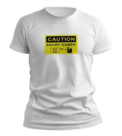 تیشرت Gaming (گیمینگ) طرح گیمر عصبانی (ANGRY GAMER)