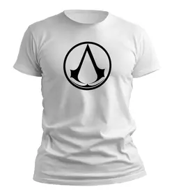 تیشرت اساسین کرید (Assassin's creed) طرح لوگو دایره ای